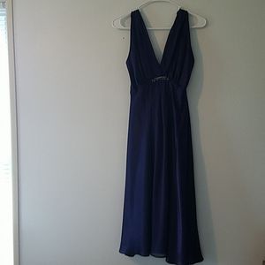 Donna Ricco Purple Silk Dress Size 8